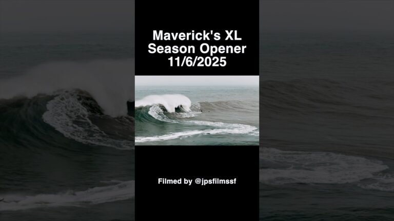 Maverick’s goes XL - big wave surfing in California!