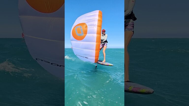 Let’s see that deploy #Parawing #foiling #maui #shorts