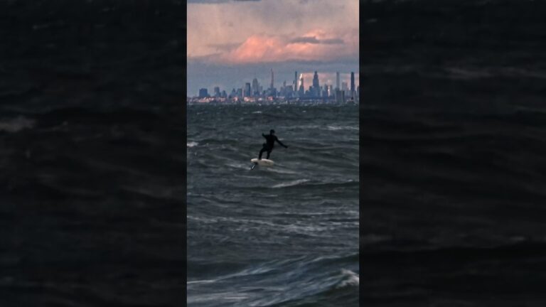 FOILING UNDER NYC SKYLINE