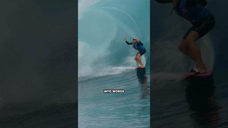She got the wave of her life ‍ #tahiti #surf #bigwaves