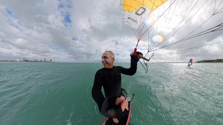 Parawinging Virgina Key, Miami