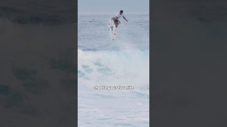 he just went FLYING #air #pipe #surf