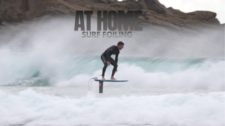 SURF FOIL SESSION EN BRETAGNE!!