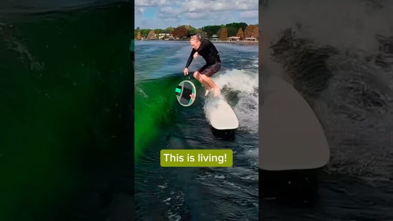 How about that for a way to start surfing! Steve Campbell’s got style!
