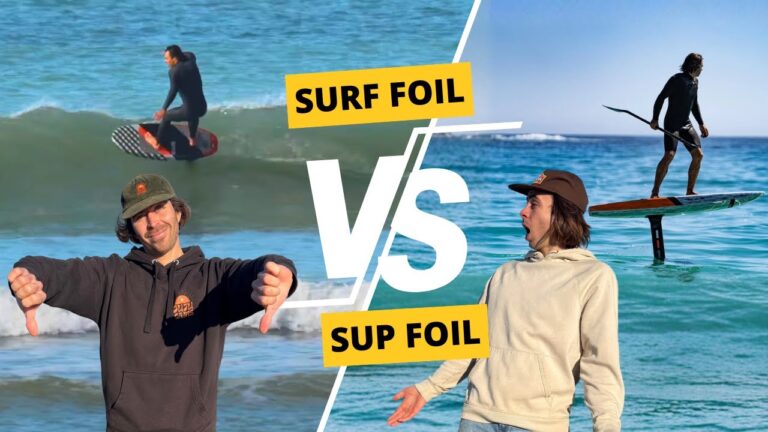Surf Foil vs SUP Foil : on dit la vérité