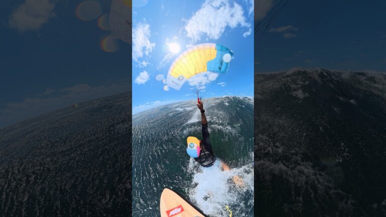 It ain’t always easy ‍ #foilboarding #downwindfoiling #parawing