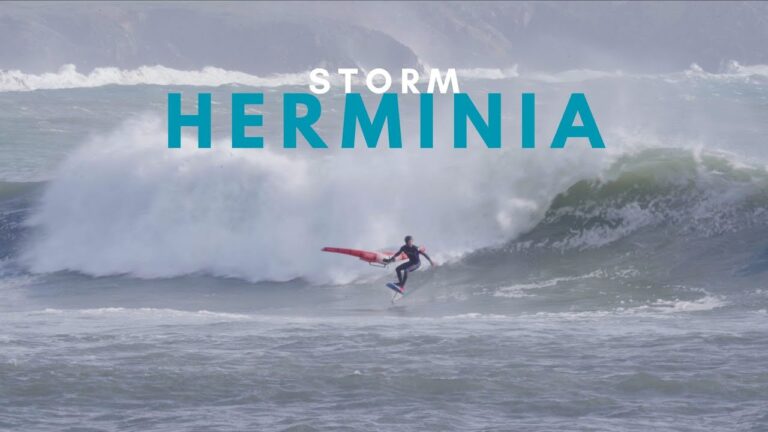 Best Video of 2025 [Nomination] - WING FOIL SESSION EN BRETAGNE - TEMPETE HERMINIA