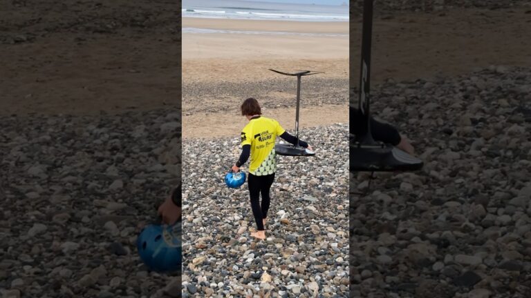 1ère journée des épreuves de Surf Foil au Crozon Foil Festival 2025