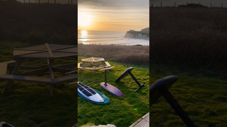 Which board to choose!? Home spot going off #courtintheact #surfing #foilsurfing #foilhub