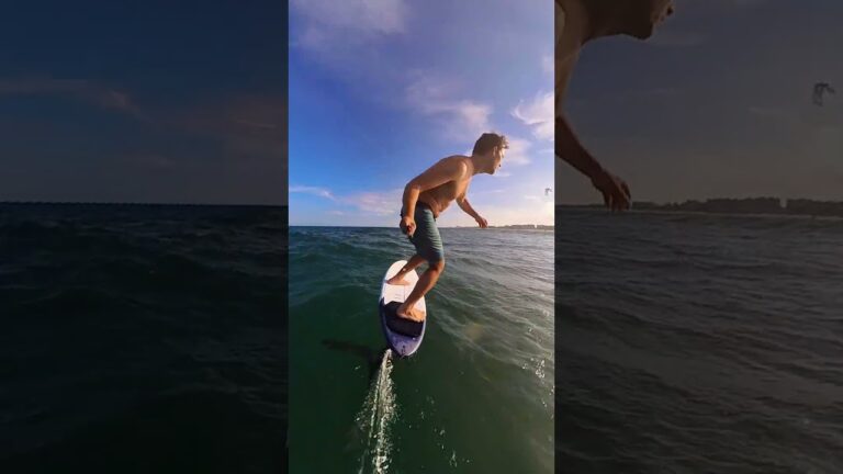 Friends Don't Let Friends Paddle | FOIL Kite Tow