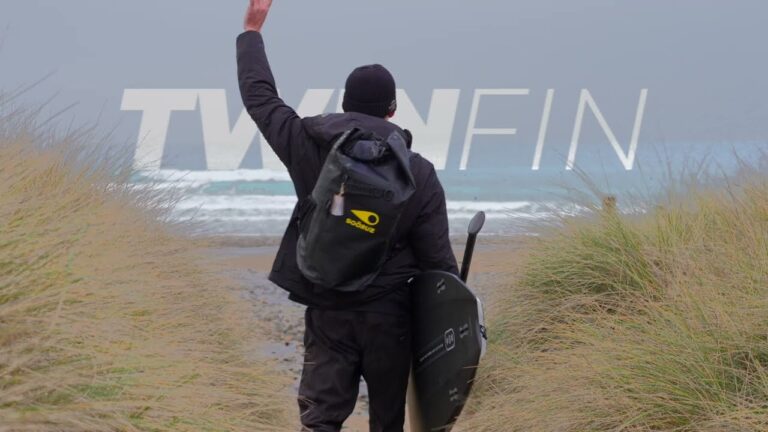 Benoit Carpentier Rides TwinFin Prototype | Test in Real Waves