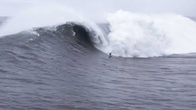 8 Waves from the Biggest Day ever at Maverick's - 12/23/2023 - Drone Footage