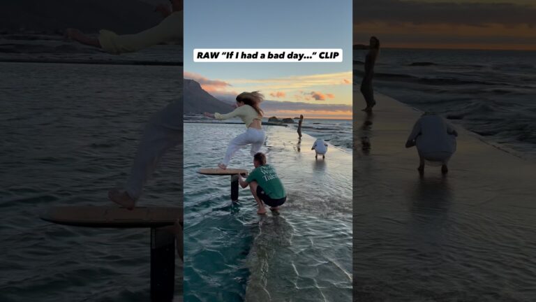 THE MOMENT before the VIRAL CRASH! #campsbay #fail #raw #reality #sportsgirl #crash #surfgirl