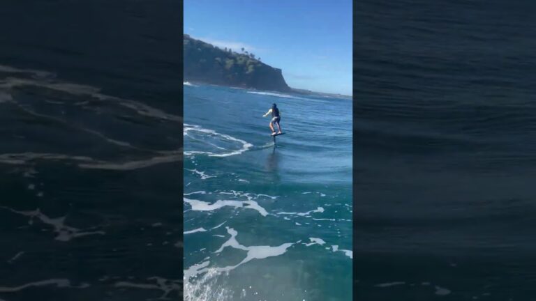 First Tow Foil Session - Borinquen Puerto Rico