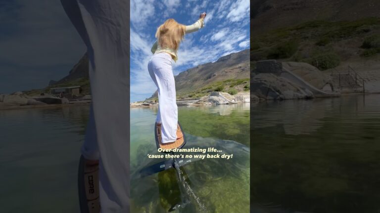 She had to SINK #sportsgirl #surf #ootd #travel #athlete #fail #challenge #unreal #drama