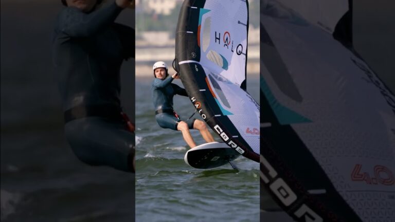 Soaring Over Lisbon: @lucas__matthes Glides on the Halo Foil