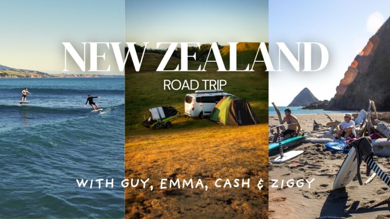 NZ Road Trip - with Cash Emma Guy & Ziggy