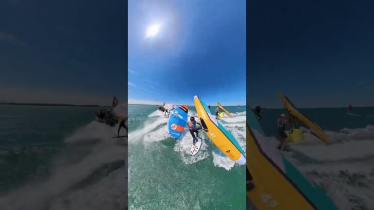 Get into a rabbit start at the @defiwing with @insta360 view! #hydrofoil #loyaltothefoil #foil