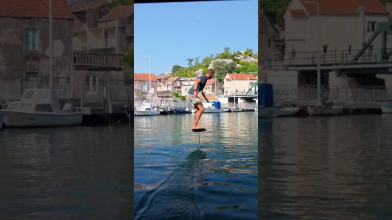 Foiling Fun in Croatia's Waterways with @ben_beholz