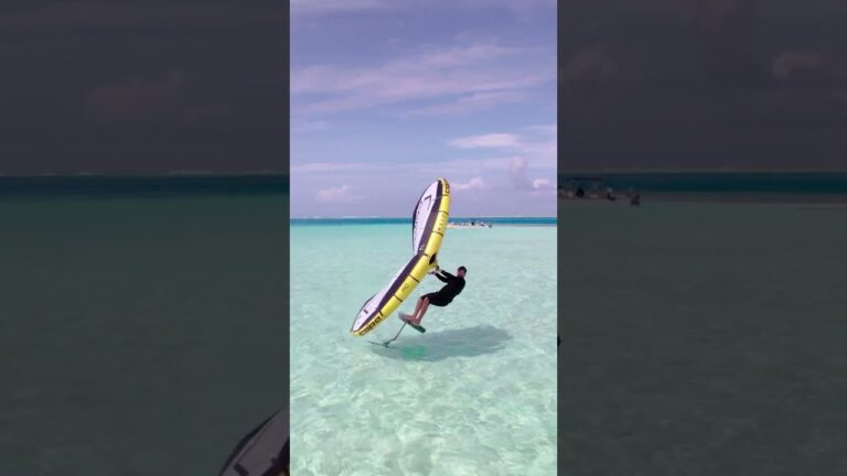 Soaring in Los Roques: @buzzykiter's Halo Pro LW Wingfoil Adventure