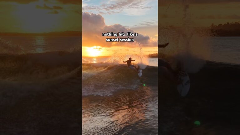 Golden hour in Indo