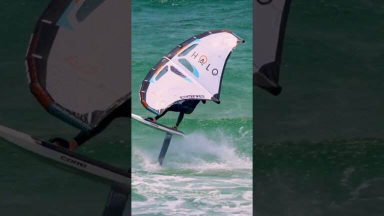 Waves Galore in Guincho with @lucas__matthes' Wingfoiling Thrills