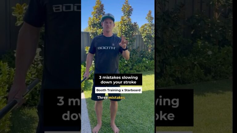 3 SUP Paddle Mistakes Slowing You Down | Tips by Michael Booth x Starboard