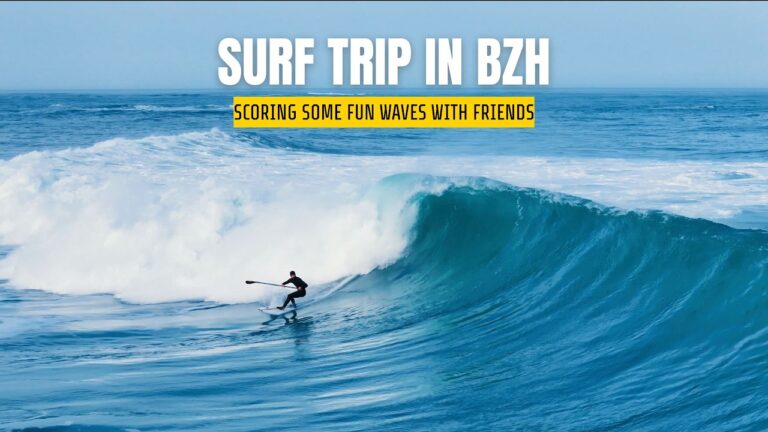 A FUN SURF TRIP WITH FRIENDS IN BRITTANY!!