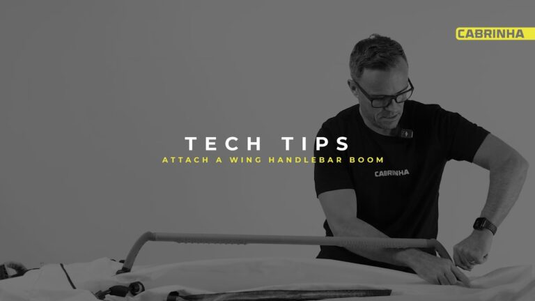 Cabrinha Tech Tip - Attaching a boom handlebar to your wing