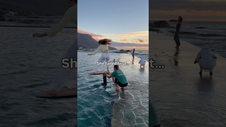 She FAILED at first… but the comeback was UNREAL! #progress #fail #surf #sportsgirl #surf #girls