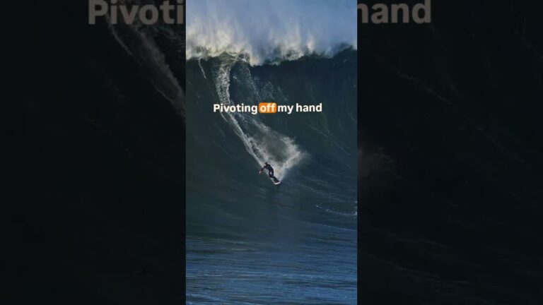 Big wave breakdown. Giving you a little insight into how it's done #nazare #bigwaves #surfing