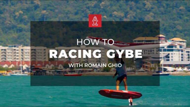 HOW TO: Wingfoil Racing Gybe | ft. Romain Ghio