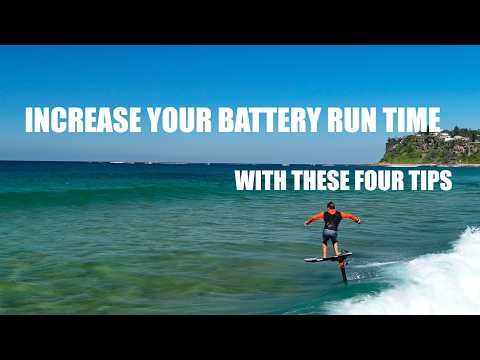 Get more battery run time using these four tips