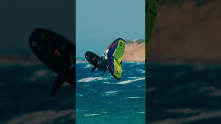 Mar was the one who took last year’s crown in Tarifa #wingfoil #tarifa #wingfoilworldtour