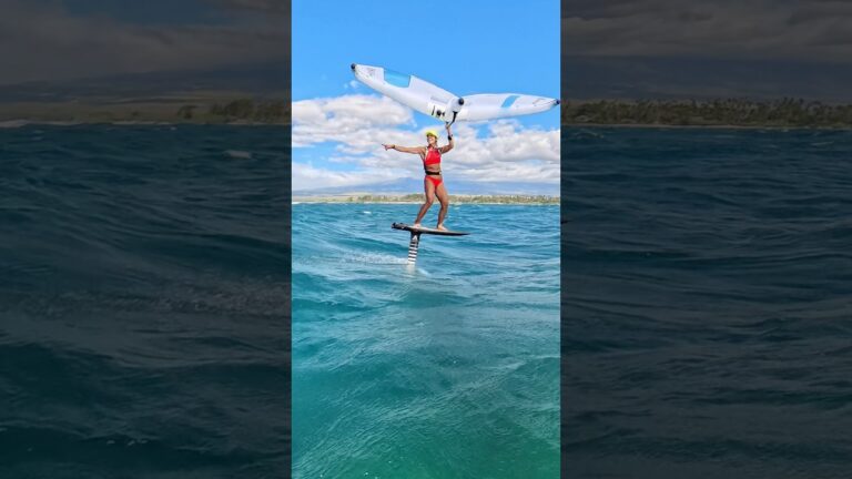Foilluv in Foil Paradise - watch the full 13min one-shot video #foiling #downwindfoil #maui