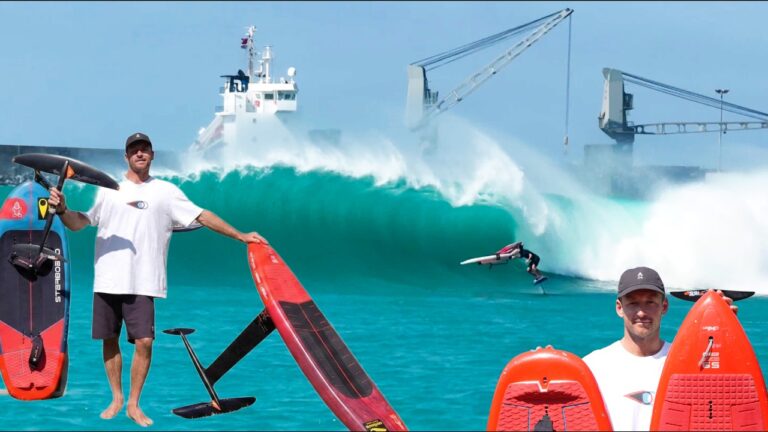 Wingfoiling waves in Cape Verde | ft. Benoit Carpentier | Above vs Take Off | Fusion vs Glider 3