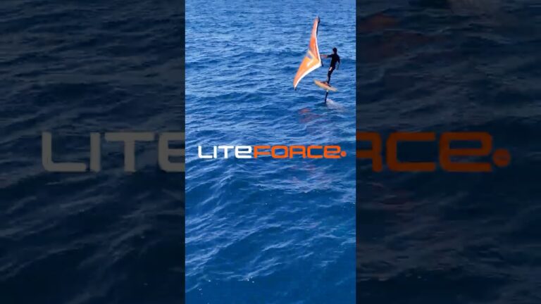 Liteforce V2 - ultimate lightwind freeride wing