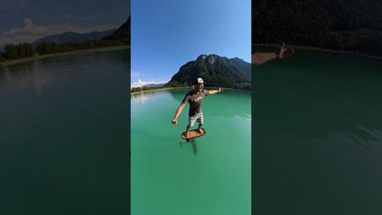The art of hydrofoiling is all about flow