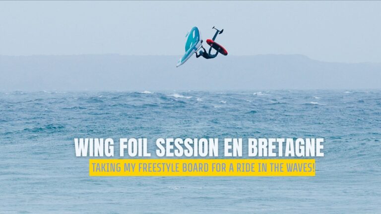 TAKING MY FREESTYLE BOARD FOR A RIDE IN THE WAVES!