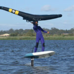Wing Foiling, SUP and Surf Technique - Toe to Heel Heineken Gybe