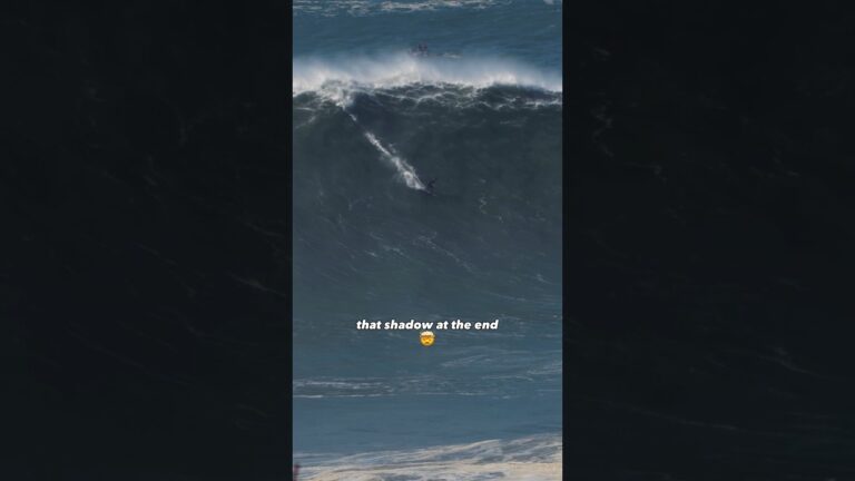 Riding a MASSIVE WAVE at Nazaré
