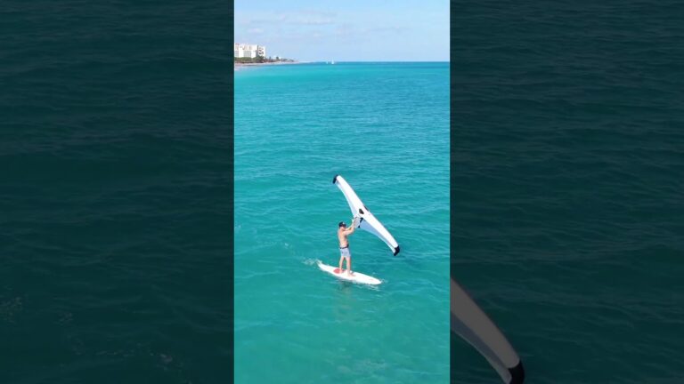 How to Wing Foil in Almost No Wind