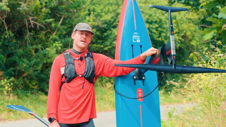 Downwind foiling in Brittany, France | ft. Benoit Carpentier | Ace Foil Lightning