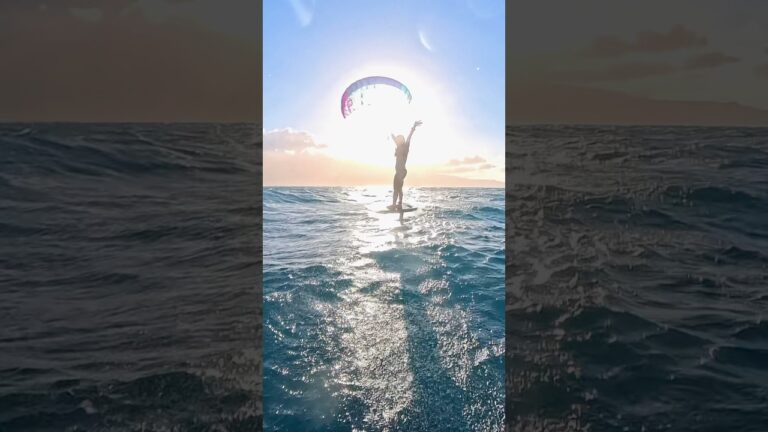 Parawing fun under the #Maui sun ‍ #foiling #parawing