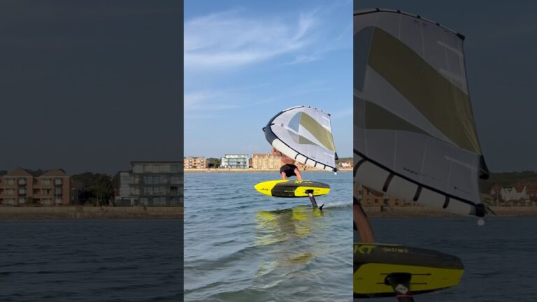 Wing still King! #wingfoil #foil #superk2 #unifoil #quest #lakeday #parawing #pumpfoil