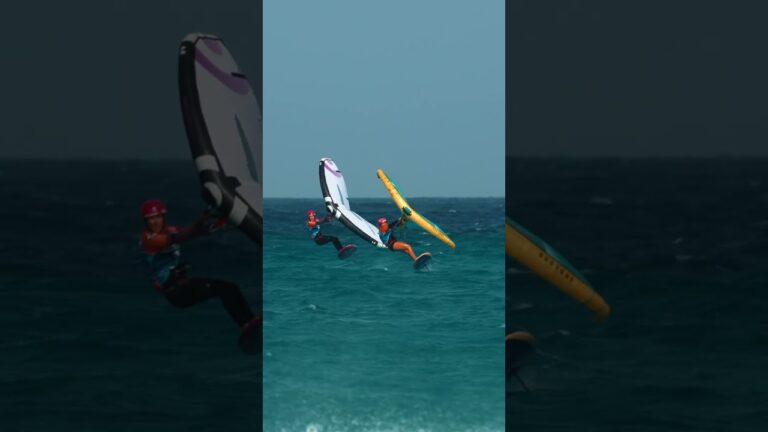 Kylie our new 2026 GWA Wingfoil FreeFly-Slalom World Champion! #fuerteventura #winner
