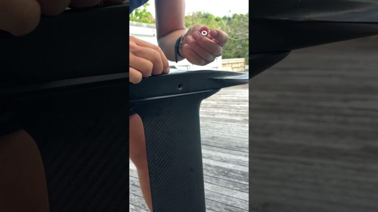 Cabrinha Fusion to Union Foil Mast Adapter Installation #shorts