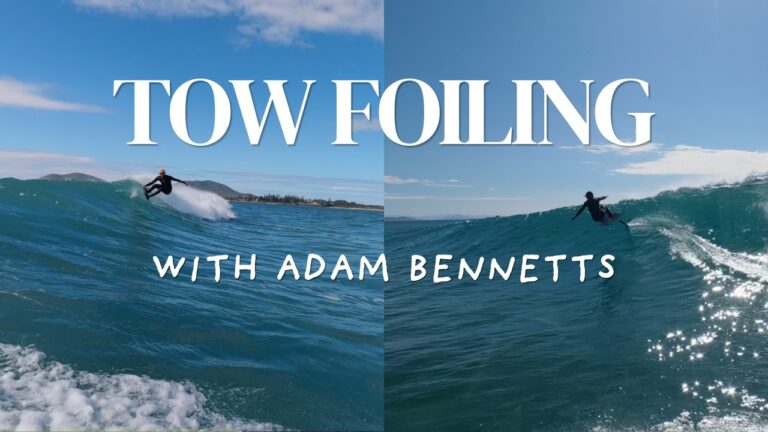 Tow Foiling with Adam Bennetts