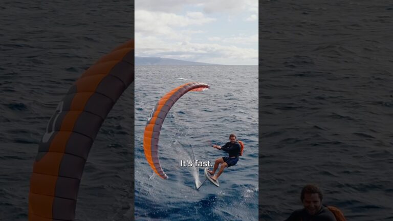 Here for the ultimate upwind / downwind experience. The Afterburner parawing. Link in our bio.