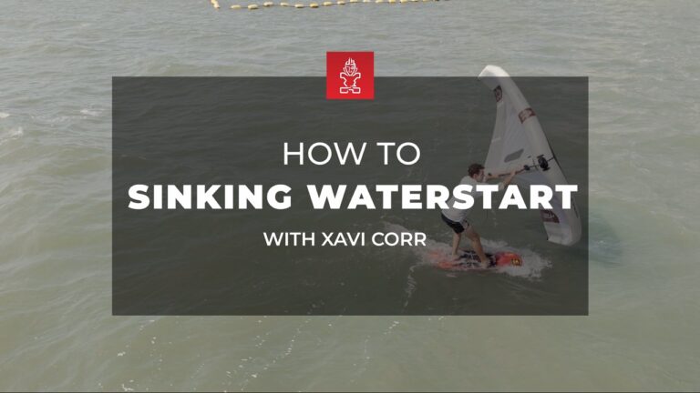 HOW TO: Wingfoil Sinking Waterstart | ft. Xavi Corr